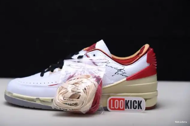 TBK SP Retro Off-White Red Jordan 2 DJ4375-106 White Low 0515